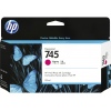 HP 745 inkoustová náplň purpurová, F9J95A