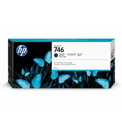 HP 746 300-ml Matte Black Ink Cartridge