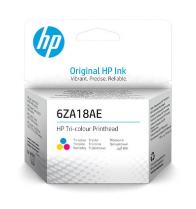 HP Tisková hlava 6ZA18AE, tříbarevná