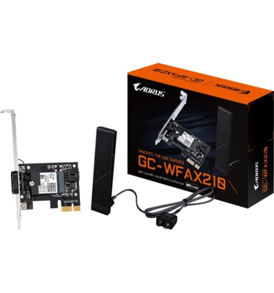 GIGABYTE PCI-E Wifi+BT 2400MBps 6E AX210 EZ-Plug