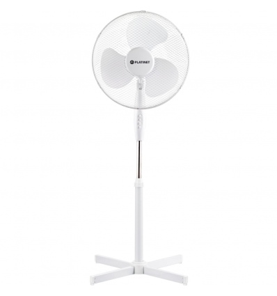 Platinet PSF1616W stojanový ventilátor 40 cm, oscilace, bílá