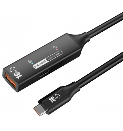 PremiumCord USB-A repeater + kabel USB-C, 5m