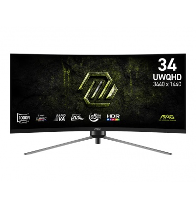 MSI MAG 345CQRF E20 34"/UWQHD/VA/200Hz/1000R