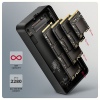 AXAGON EEM2-40G, USB-C 40Gbps externí box pro M.2 NVMe SSD, zesílený hliník