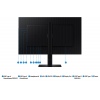 Samsung ViewFinity S6/S60UD/27"/IPS/QHD/100Hz/5ms/Černá/3R