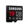 Samsung T9/Micro SDXC/128GB/UHS-I U3 / Class 10/+ Adaptér/Černá
