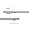 Apple MacBook Air 13"/M4/13,6"/2560x1664/16GB/256GB SSD/M4/Sequoia/Starlight/1R