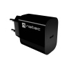 Universální nabíječka Natec RIBERA 20W, 1X USB-C, černá