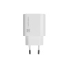 Universální nabíječka Natec RIBERA 20W, 1X USB-C, bílá