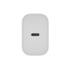 Universální nabíječka Natec RIBERA 20W, 1X USB-C, bílá