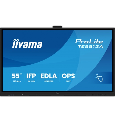 55" iiyama TE5513A-B2AG:IPS,4K,40P,EDLA