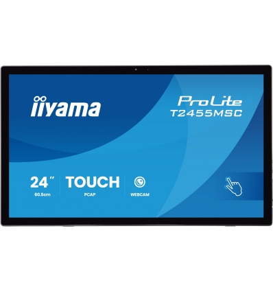 24" LCD iiyama T2455MSC-B2:IPS,FHD,P-CAP,HDMI
