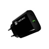 Univerzální nabíječka Natec RIBERA 20 W, 1X USB-A + 1X USB-C, černá