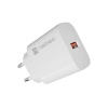 Universální nabíječka Natec RIBERA 18W, 1X USB-A, bílá