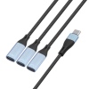 TB USB-C splitter - 3x USB-C