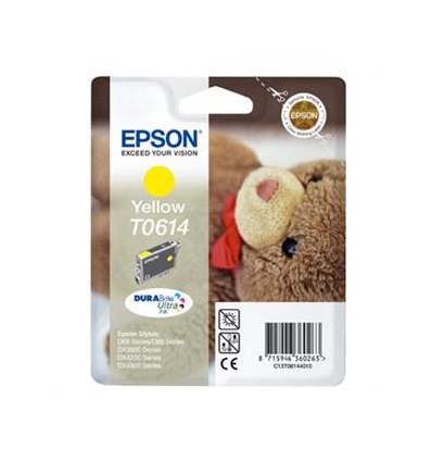 EPSON Ink žlutý pro Stylus D68/D88/DX3850/DX4850 T0614 DURABrite