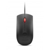 Lenovo Fingerprint Biometric USB Mouse Gen 3/Kancelářská/Optická/2 000 DPI/Drátové USB-A/Černá