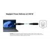 i-tec Thunderbolt 4/USB4 Class Pro Cable 240W s LCD (40Gbps, 150cm)