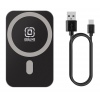 OBAL:ME MagNetix Plate Bezdrátový Nabíjecí Držák do Auta 15W Black