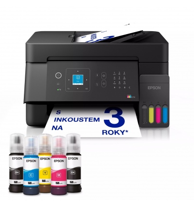 Epson EcoTank/L5390/Tisk/Ink/A4/LAN/WiFi/USB