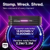 Crucial 4TB T710 SSD s heatsink