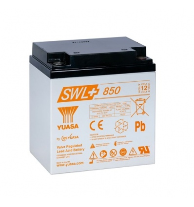 Baterie YUASA SWL+850 (12V, 28,8Ah, životnost 15let a více)