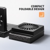 AXAGON ADSA-M2C22, USB-C 20Gbps dokovací stanice pro 2× M.2 NVMe/SATA SSD s funkcí klonování