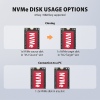 AXAGON ADSA-M2C22, USB-C 20Gbps dokovací stanice pro 2× M.2 NVMe/SATA SSD s funkcí klonování