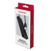 AXAGON HUE-C2A, 4× USB 5Gbps TRAVEL hub, 2× USB-A + 2× USB-C, USB-C napájení, kabel USB-A 19cm