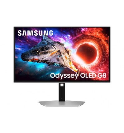 Samsung Odyssey OLED G8/LS27HG800SUXEN/27"/OLED/4K UHD/240Hz/0,03ms/Stříbrná/2R