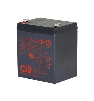 Baterie CSB HR1221WF2 12V 5Ah/21W, F2