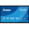 75" iiyama TE7515A-B2AG:IPS,4K,EDLA,NFC