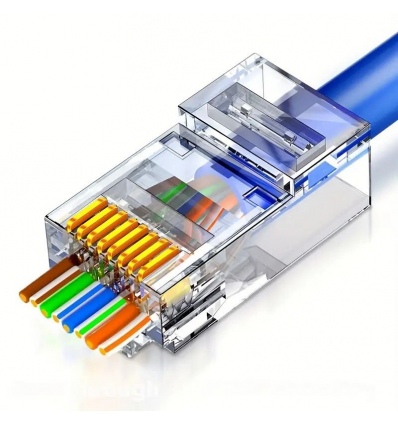 PremiumCord průchozí konektor RJ45 8pin UTP Ca6