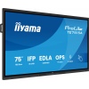 75" iiyama TE7515A-B2AG:IPS,4K,EDLA,NFC