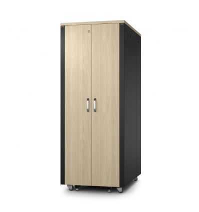 APC NetShelter Soundproof, 38U, Server Rack Enclosure, 230V, Maple