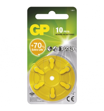 GP BATERIE DO NASLOUCHADEL ZA10F 6BL
