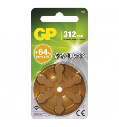 GP BATERIE DO NASLOUCHADEL ZA312F 6BL