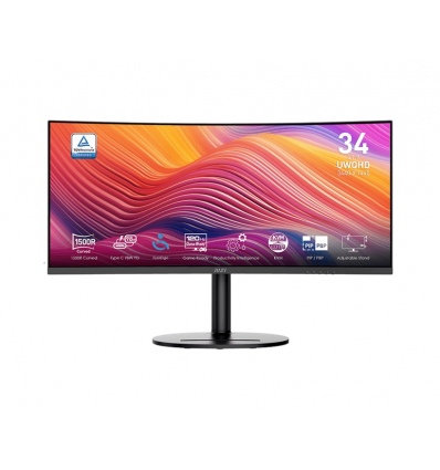 MSI Modern/MD342CQP/34"/VA/wQHD/120Hz/1ms/Černá/3R