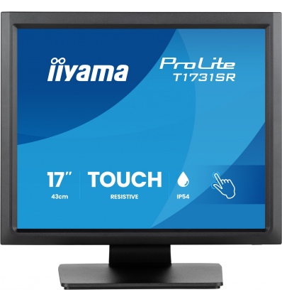 17" iiyama T1731SR-B2S:SXGA,250cd,IP54