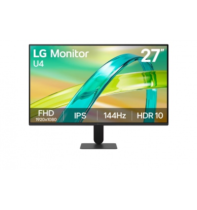 LG/27U411B-B/27"/IPS/FHD/144Hz/1ms/Černá/2R
