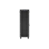 LANBERG 19" VOLNĚ STOJÍCÍ RACKOVÁ SKŘÍŇ 37U/600X800 (FLAT PACK) S PROSKLENÝMI DVEŘMI LCD ČERNÁ