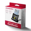 AXAGON CRE-SM4NC, USB-C čtečka kontaktních karet Smart Card (eObčanka), stojánková, kabel 1,2 m