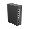 D-Link DIS-210G-06 6-Port Gigabit Industrial Smart Managed Switch with 2 x SFP Ports