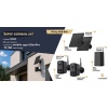 Set solárních kamer Viking HUB S02/8000 mAh/ mobilní aplikace/ outdoor
