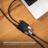 5-port hliníkový USB-C FIXED HUB,140W, PD3.1