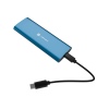 Externí box pro SSD Natec RHINO M.2 NVME LITE USB-C 3.2 GEN 2, hliníkové tělo, HORIZON BLUE