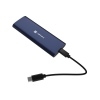 Externí box pro SSD Natec RHINO M.2 NVME LITE USB-C 3.2 GEN 2, hliníkové tělo, STEEL NAVY