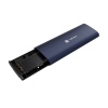 Externí box pro SSD Natec RHINO M.2 NVME LITE USB-C 3.2 GEN 2, hliníkové tělo, STEEL NAVY