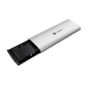 Externí box pro SSD Natec RHINO M.2 NVME LITE USB-C 3.2 GEN 2, hliníkové tělo, ARCTIC SILVER