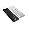 Externí box pro SSD Natec RHINO M.2 NVME LITE USB-C 3.2 GEN 2, hliníkové tělo, ARCTIC SILVER